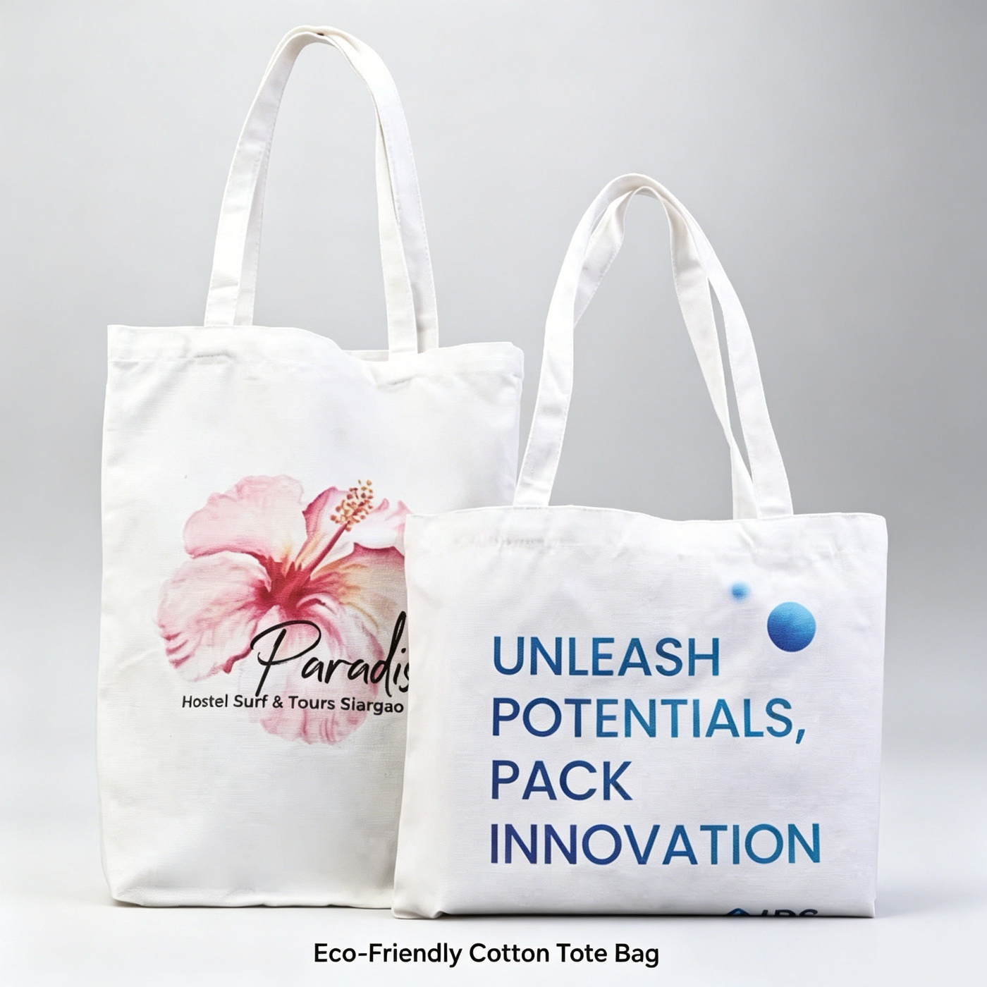 Promotional canvas bag application